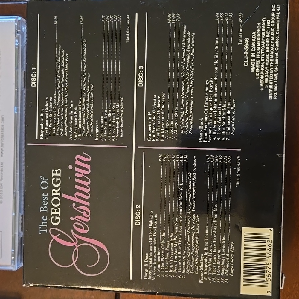 Classical George Gershwin 4 CD's - Picture 10 of 12